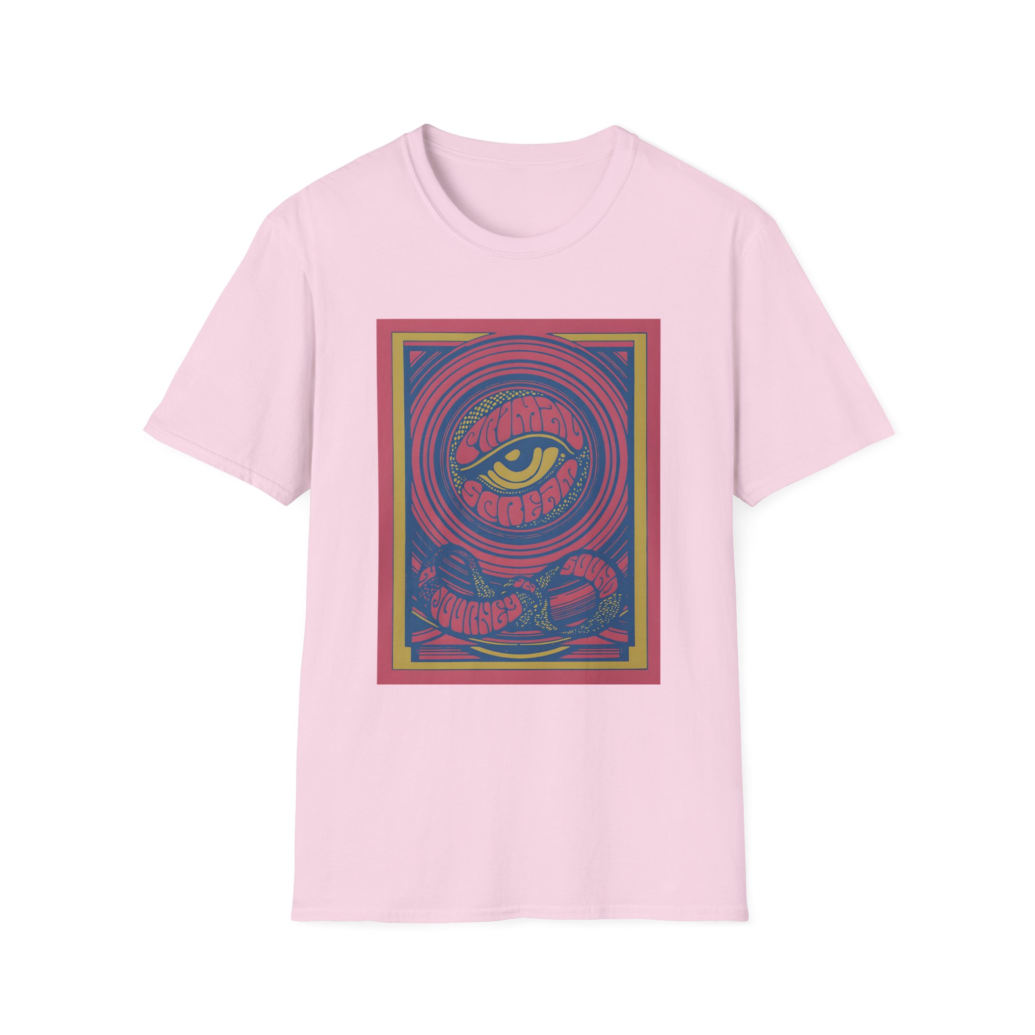 Primal Scream a Journey Into Sound  Unisex Softstyle T-Shirt