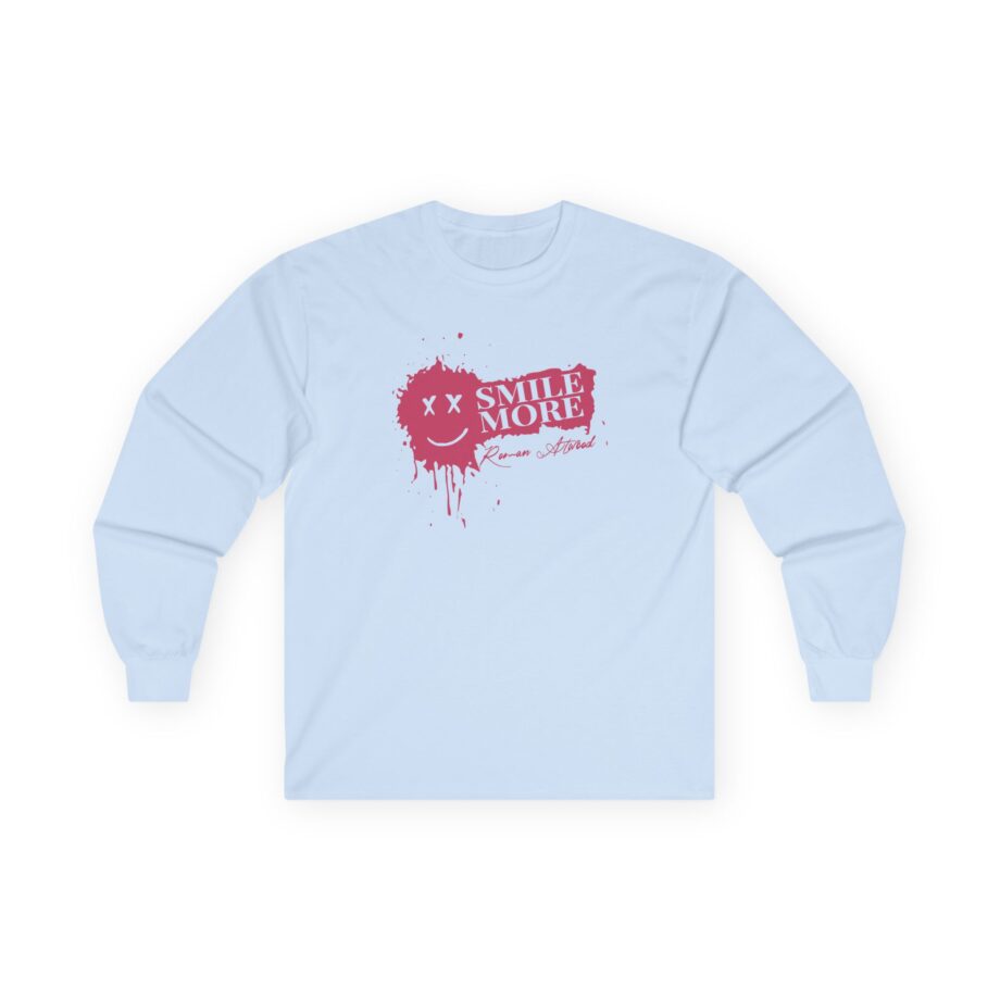 Roman Atwood Smile More Unisex Ultra Cotton Long Sleeve Tee