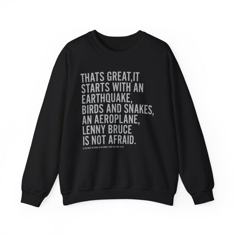 Rem Its the End of the World as We Know It Unisex Heavy Blend™ Crewneck Sweatshirt
