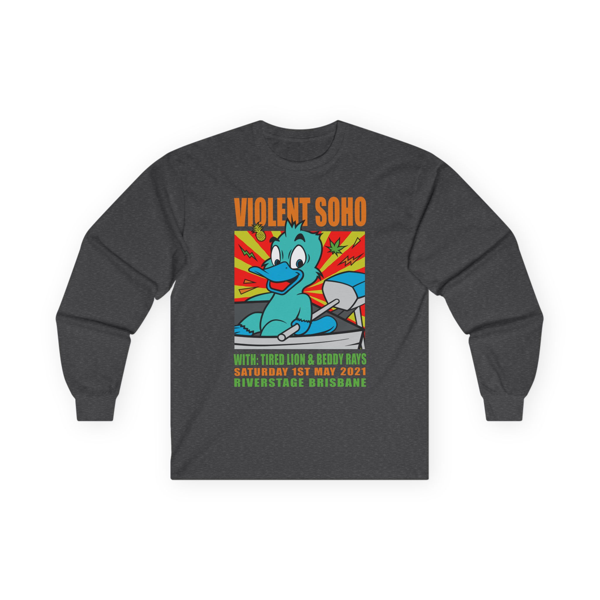 Violent Soho  Event Poster Unisex Ultra Cotton Long Sleeve Tee