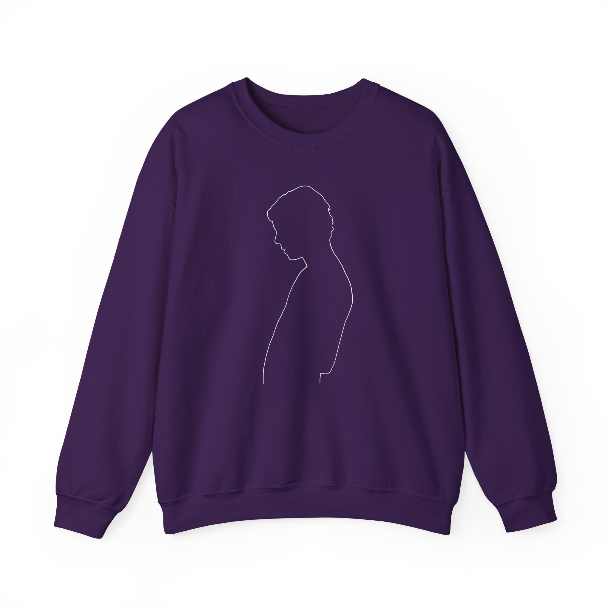 Tom Odell Silhouette Unisex Heavy Blendâ„¢ Crewneck Sweatshirt