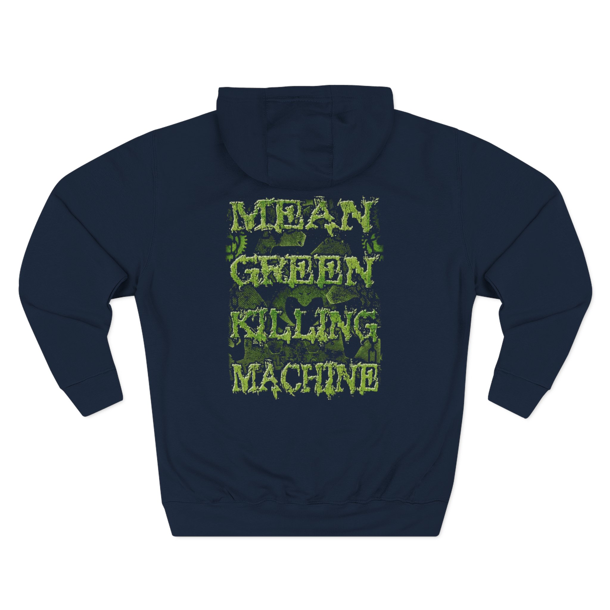 Overkill Mean Green Killing Machine Three-Panel Fleece Hoodie