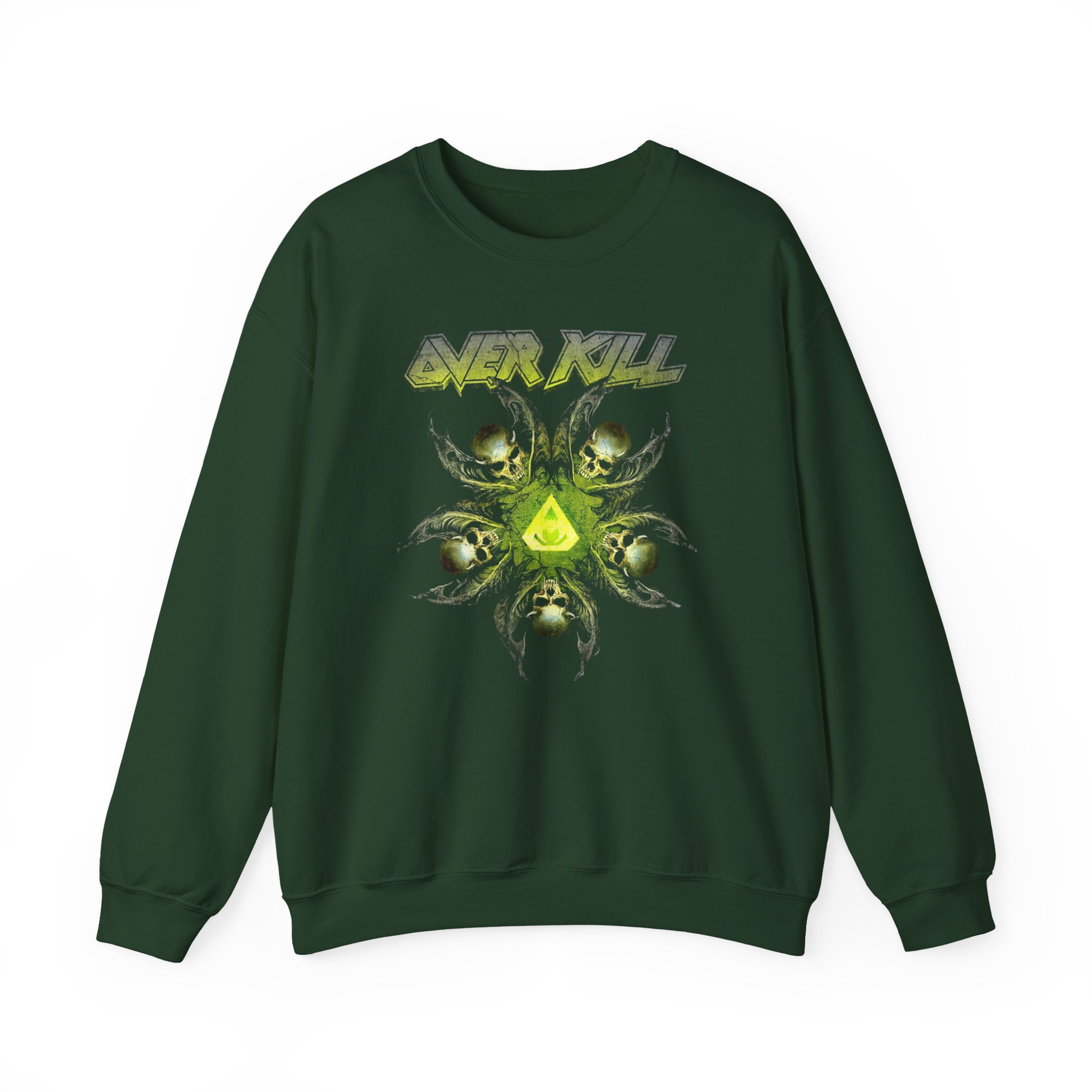 Overkill 19 Raglan Unisex Heavy Blendâ„¢ Crewneck Sweatshirt