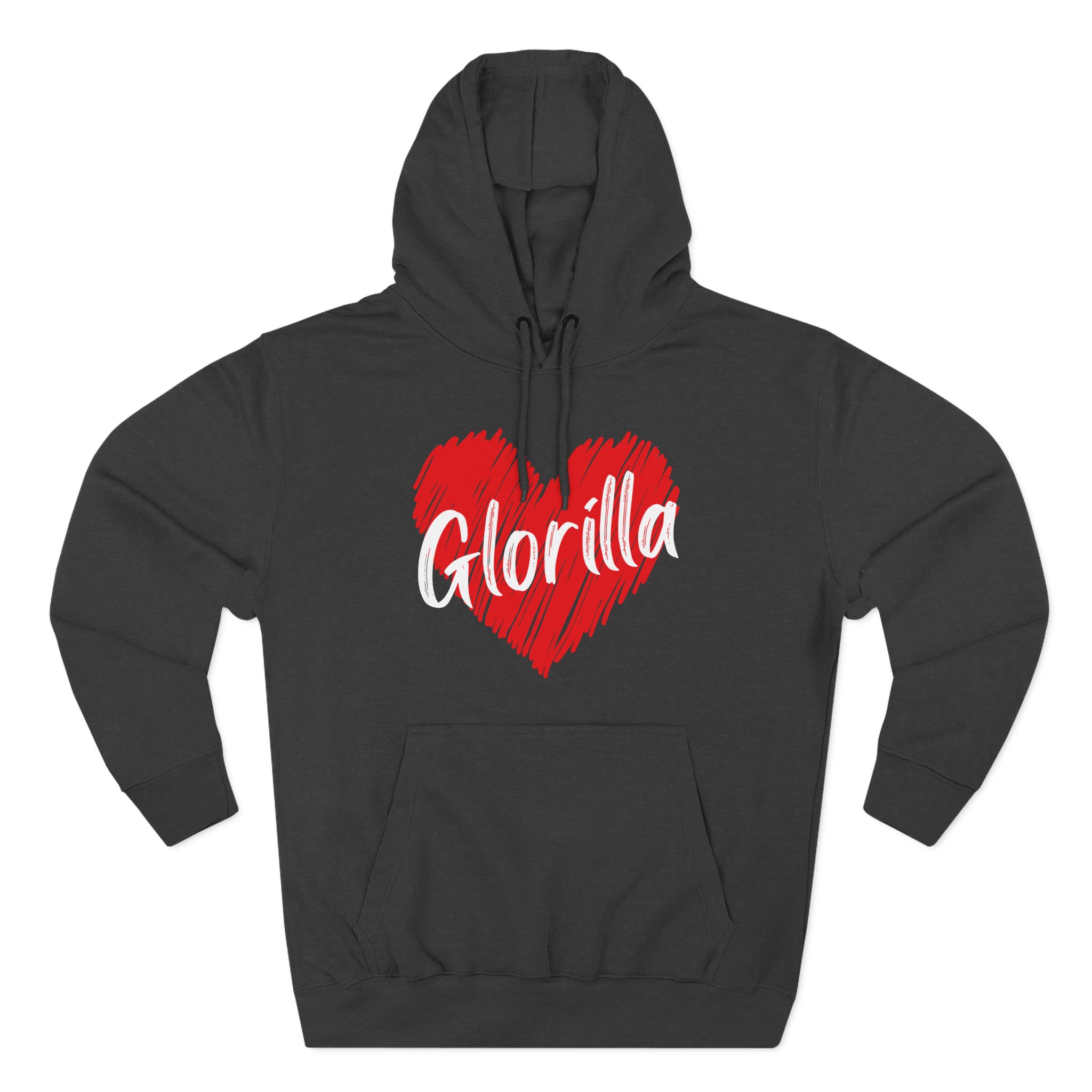 I Love Glorilla Three-Panel Fleece Hoodie