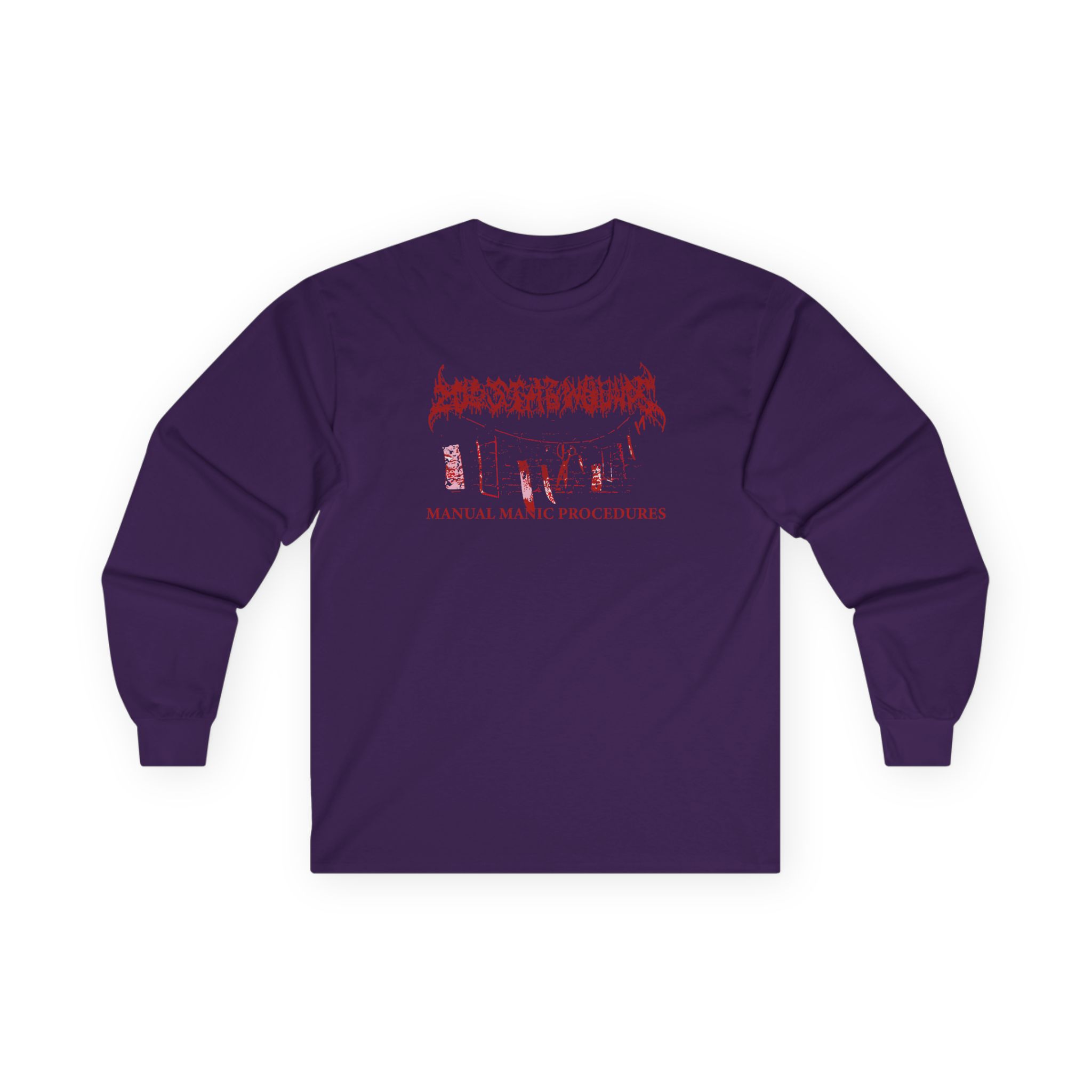 200 Stab Wounds Manual Manic Procedures Unisex Ultra Cotton Long Sleeve Tee