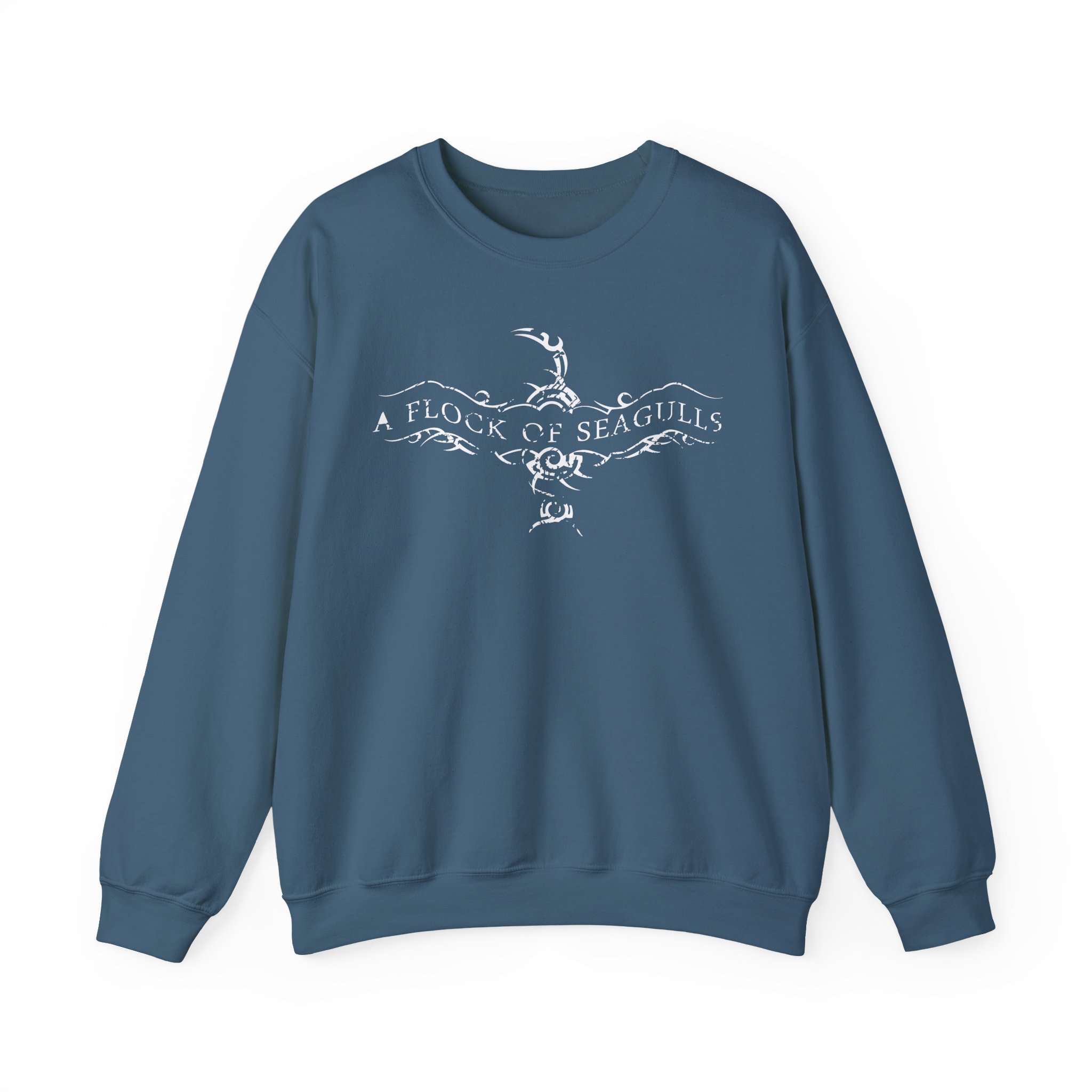 A Flock of Seagulls Logo Unisex Heavy Blendâ„¢ Crewneck Sweatshirt