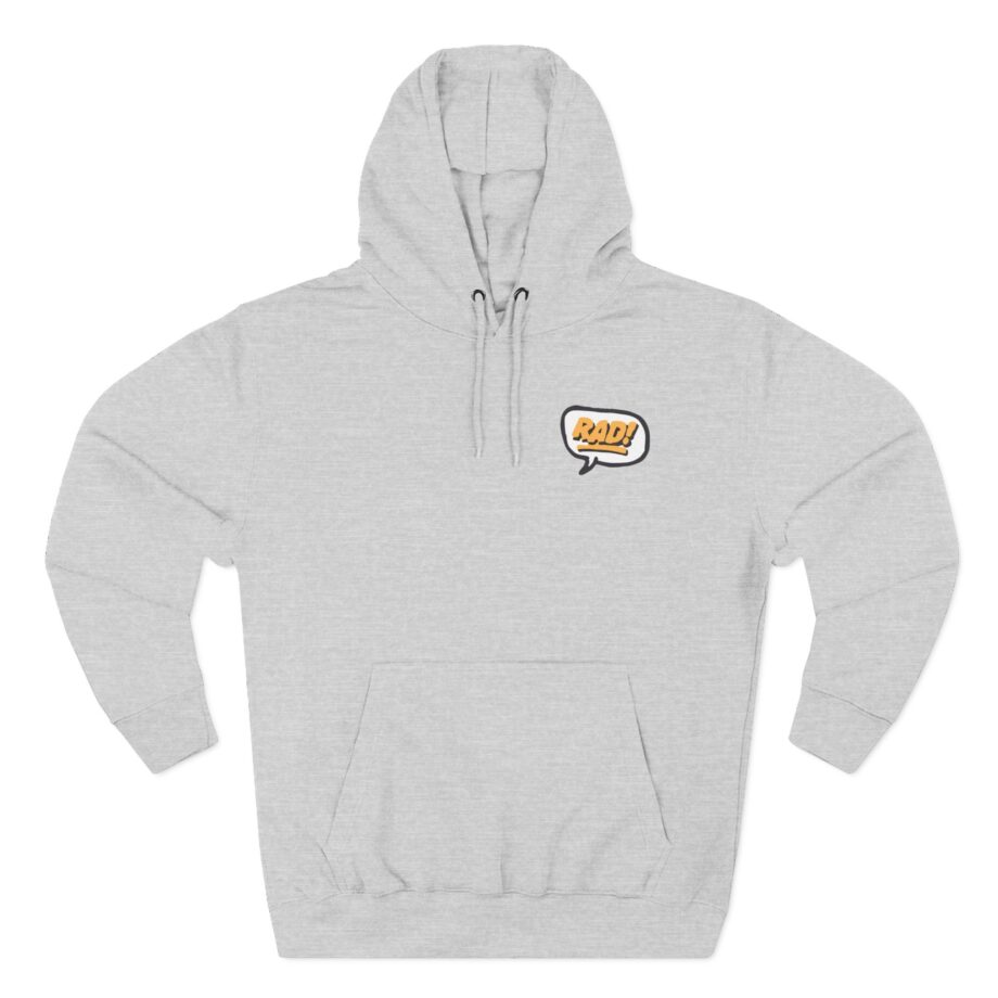 Fede Vigevani Rad Three-Panel Fleece Hoodie