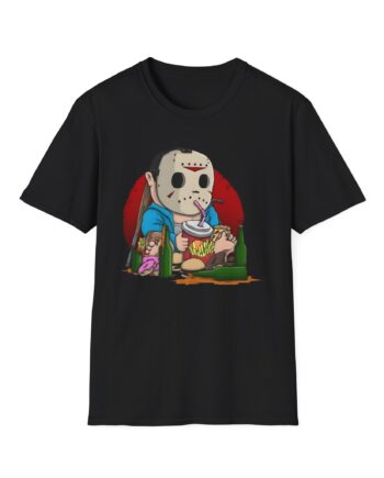H2odelirious Cute Jason Voorhees Unisex Softstyle T-Shirt