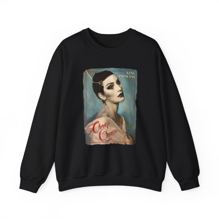 King Princess Cheap Queen Unisex Heavy Blend™ Crewneck Sweatshirt