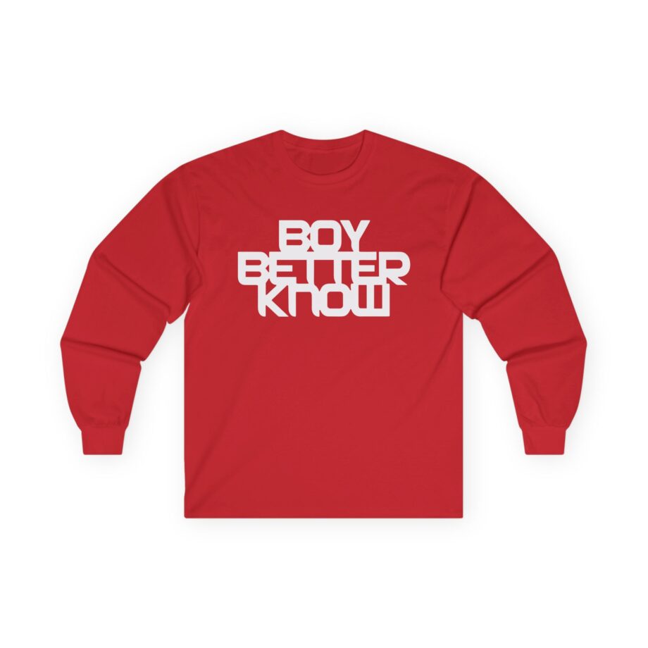 SK Joseph Olaitan Adenuga Jr Boy Better Know Unisex Ultra Cotton Long Sleeve Tee