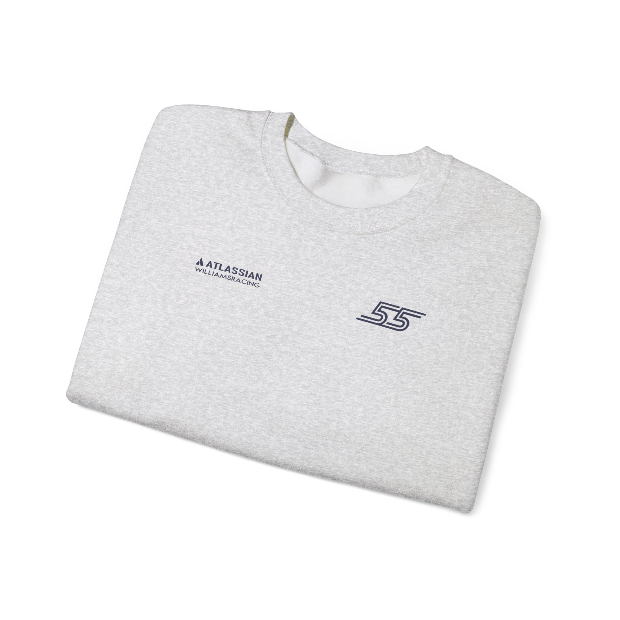 Carlos Sainz Atlassian Williams Racing Unisex Heavy Blendâ„¢ Crewneck Sweatshirt