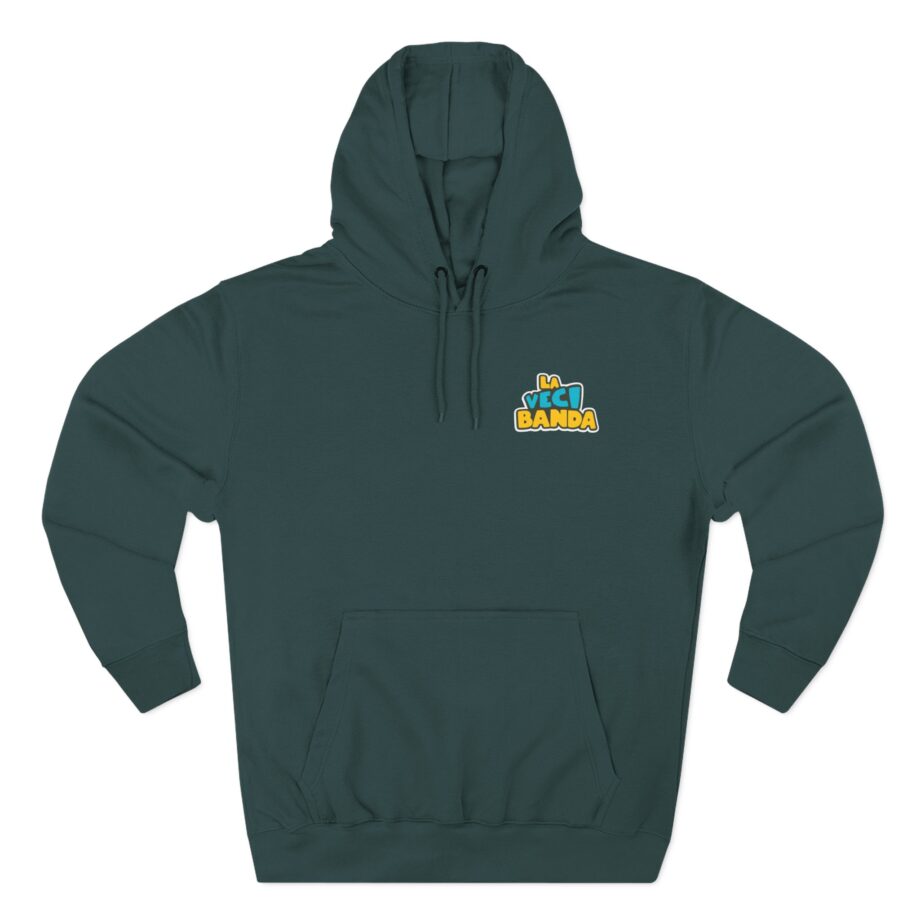 Fede Vigevani  Three-Panel Fleece Hoodie