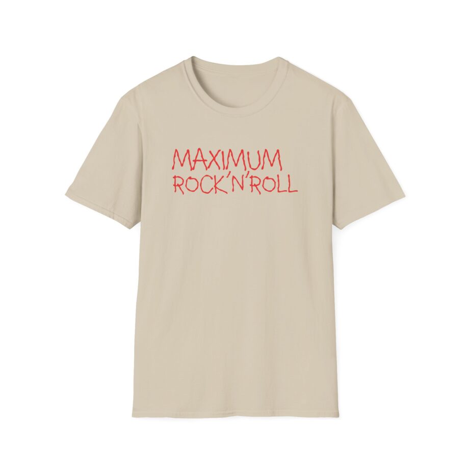 Primal Scream Maximum Rock'n'roll Unisex Softstyle T-Shirt