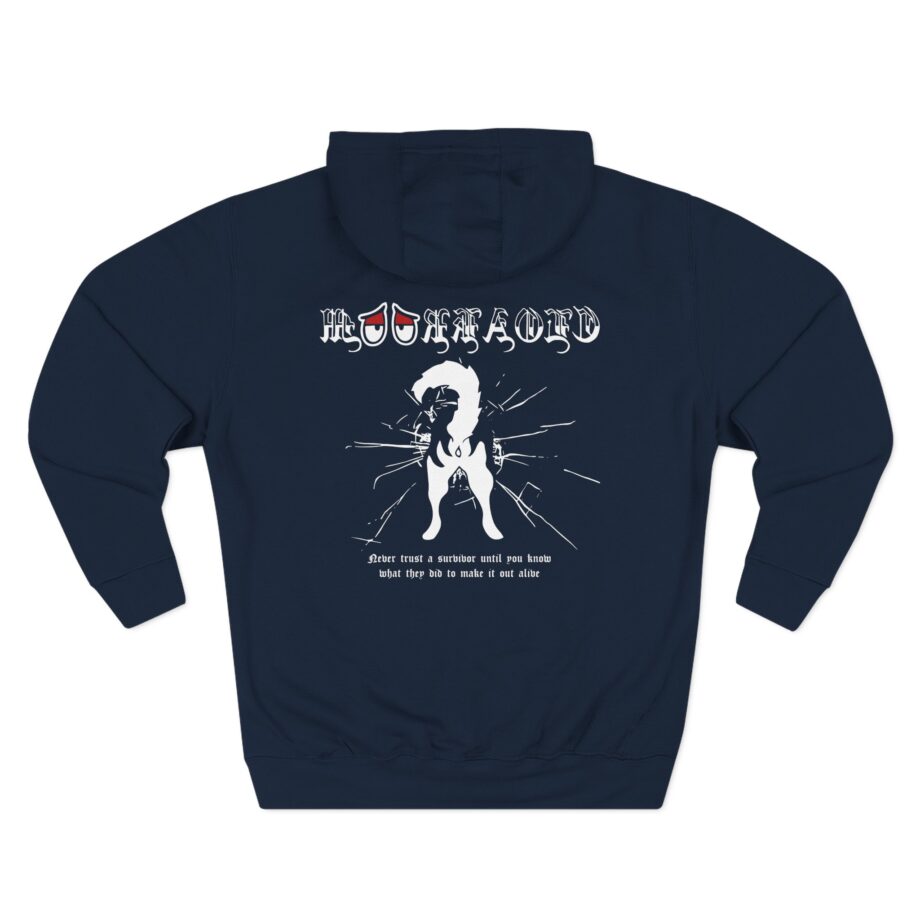 Cloakroom Survivor Three-Panel Fleece Hoodie