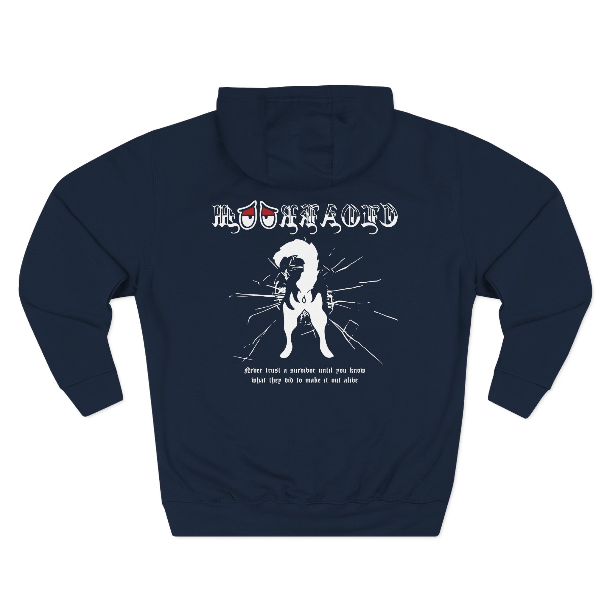Cloakroom Survivor Three-Panel Fleece Hoodie