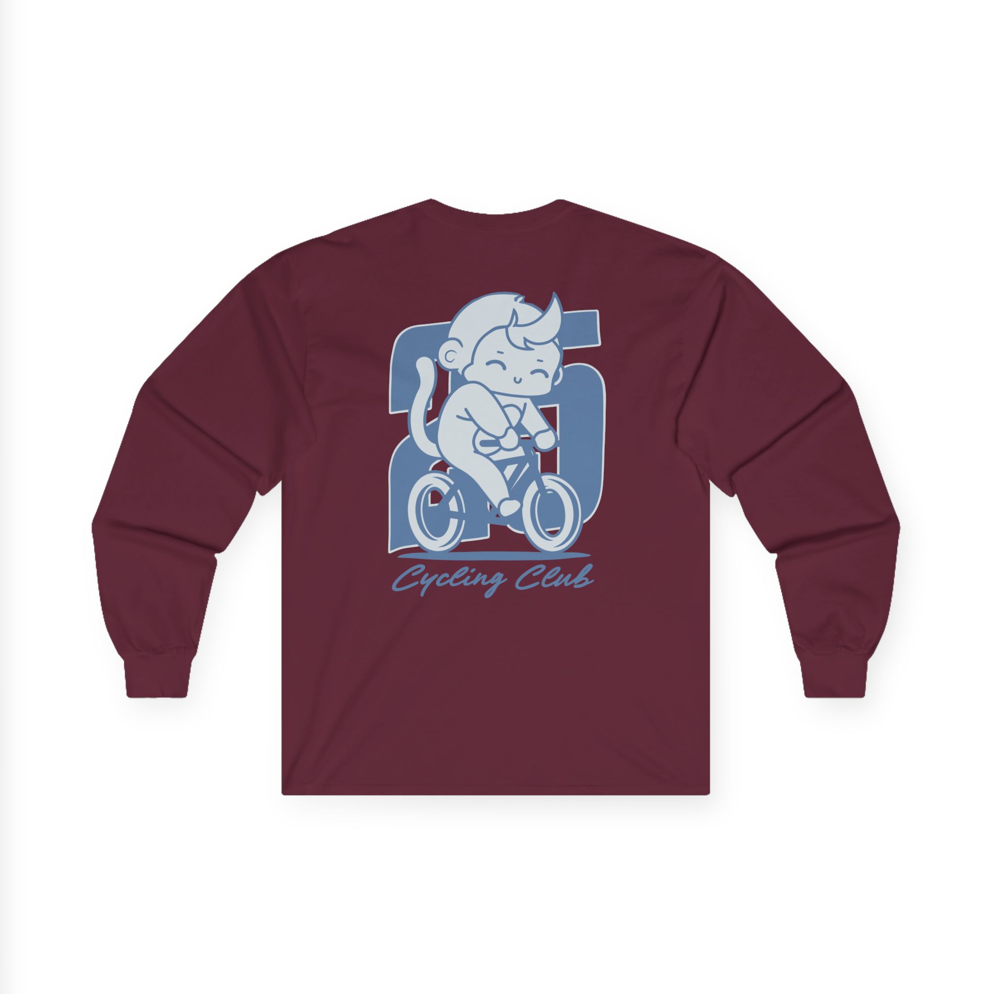 Cdawgva Monke Cycle Unisex Ultra Cotton Long Sleeve Tee