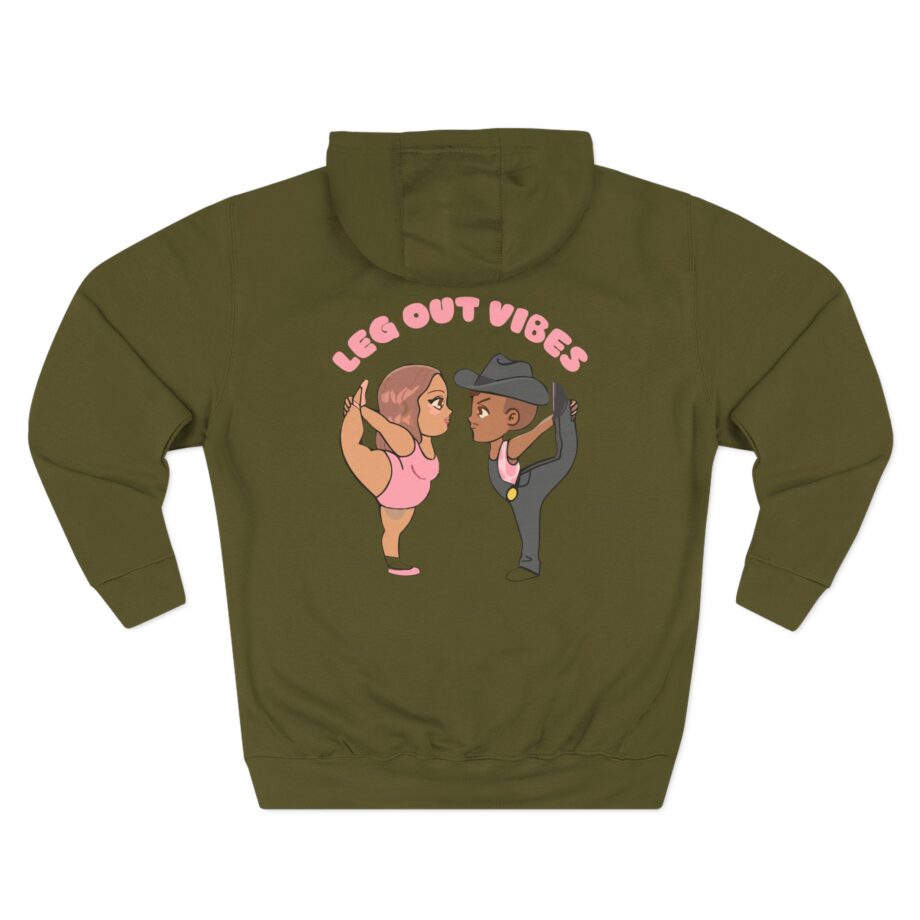 Shawty Bae Three-Panel Fleece Hoodie