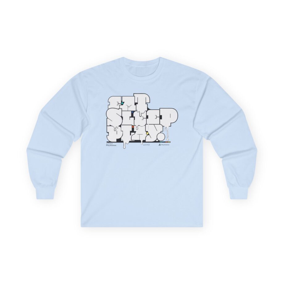 PlayStation Eat Sleep Play Unisex Ultra Cotton Long Sleeve Tee