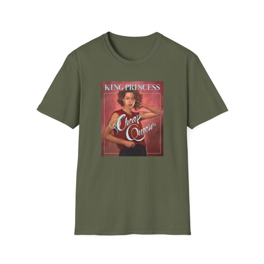 King Princess Cheap Queen Unisex Softstyle T-Shirt