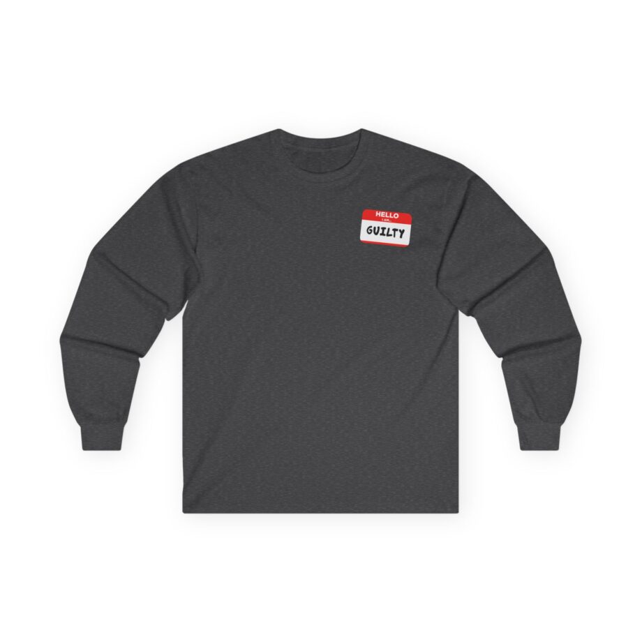 Roman Atwood I'm Guilty Unisex Ultra Cotton Long Sleeve Tee