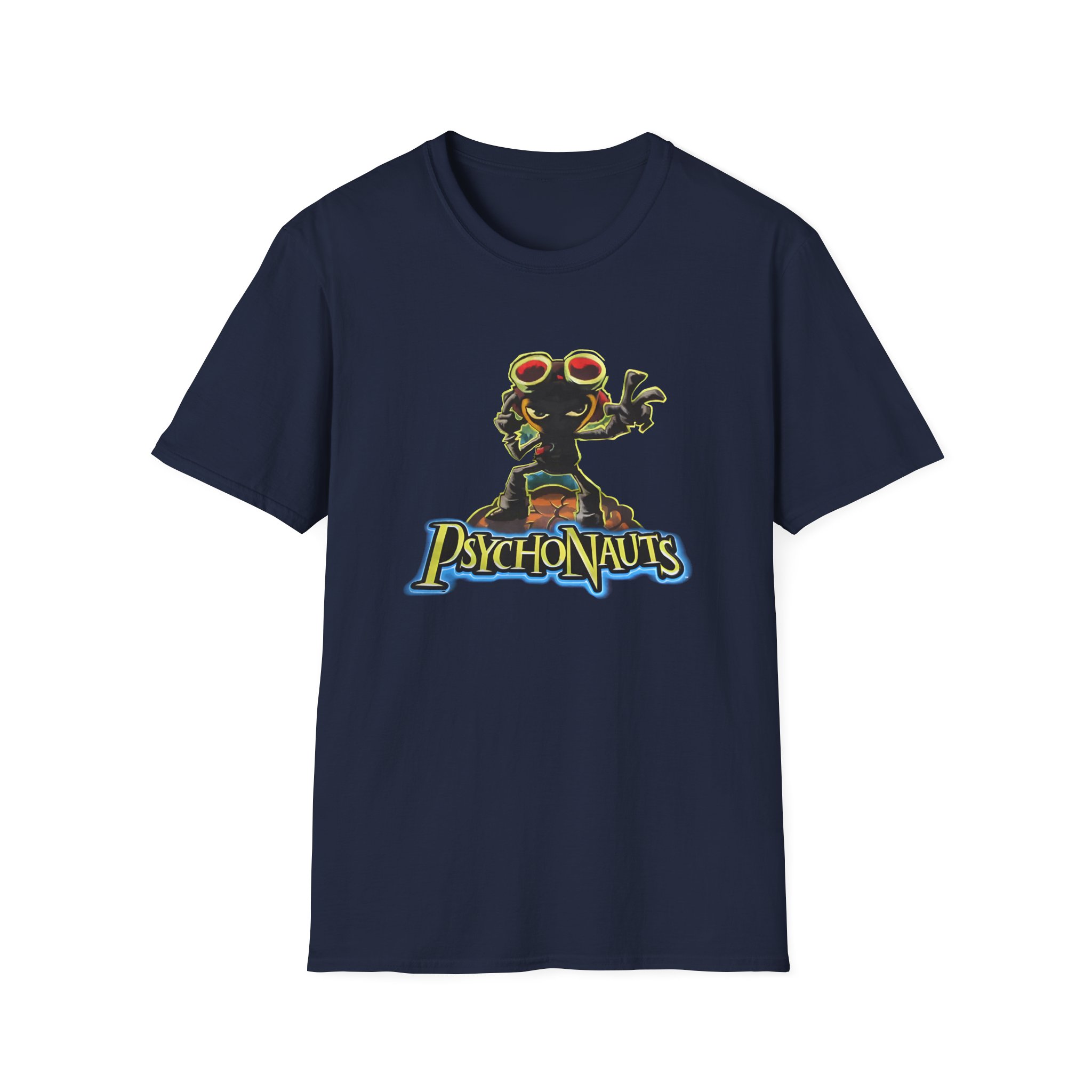 Double Fine Psychonauts Raz Unisex Softstyle T-Shirt
