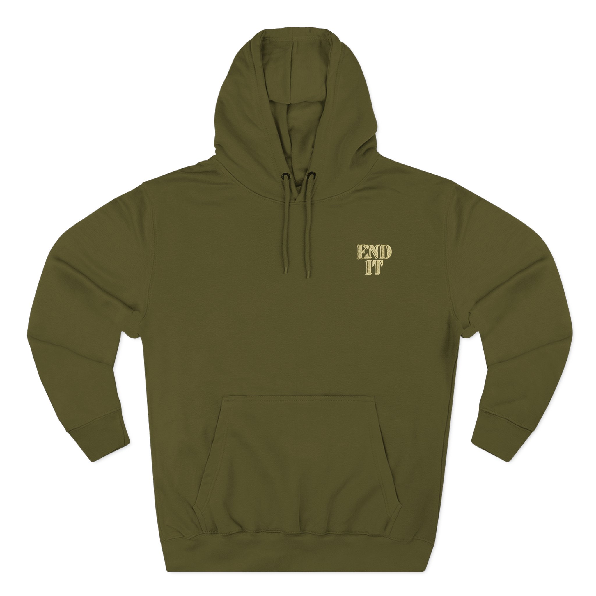 End It Spade Reaper Three-Panel Fleece Hoodie