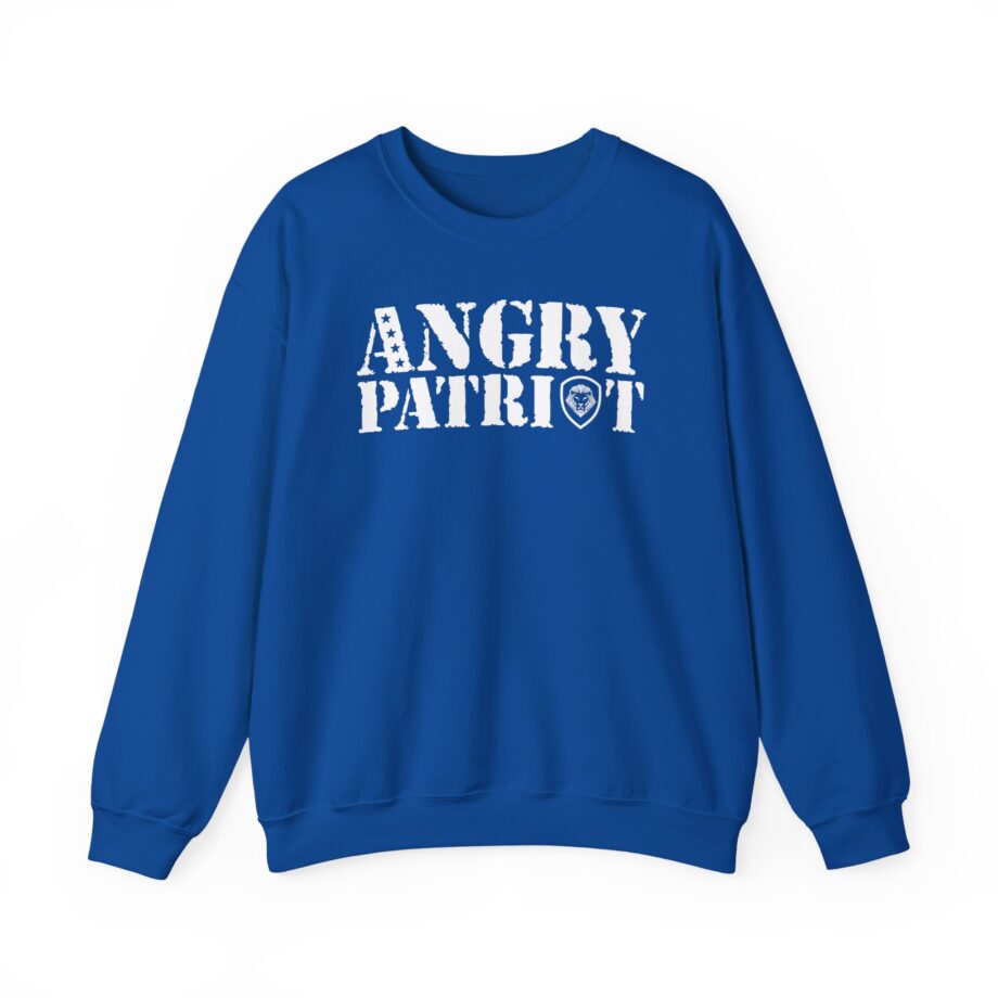 Valuetainment Angry Patriot Unisex Heavy Blend™ Crewneck Sweatshirt
