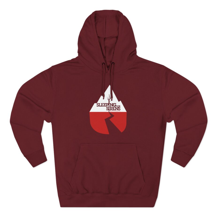 Sleeping With Sirens With Ears to See and Eyes to Hear Album Three-Panel Fleece Hoodie