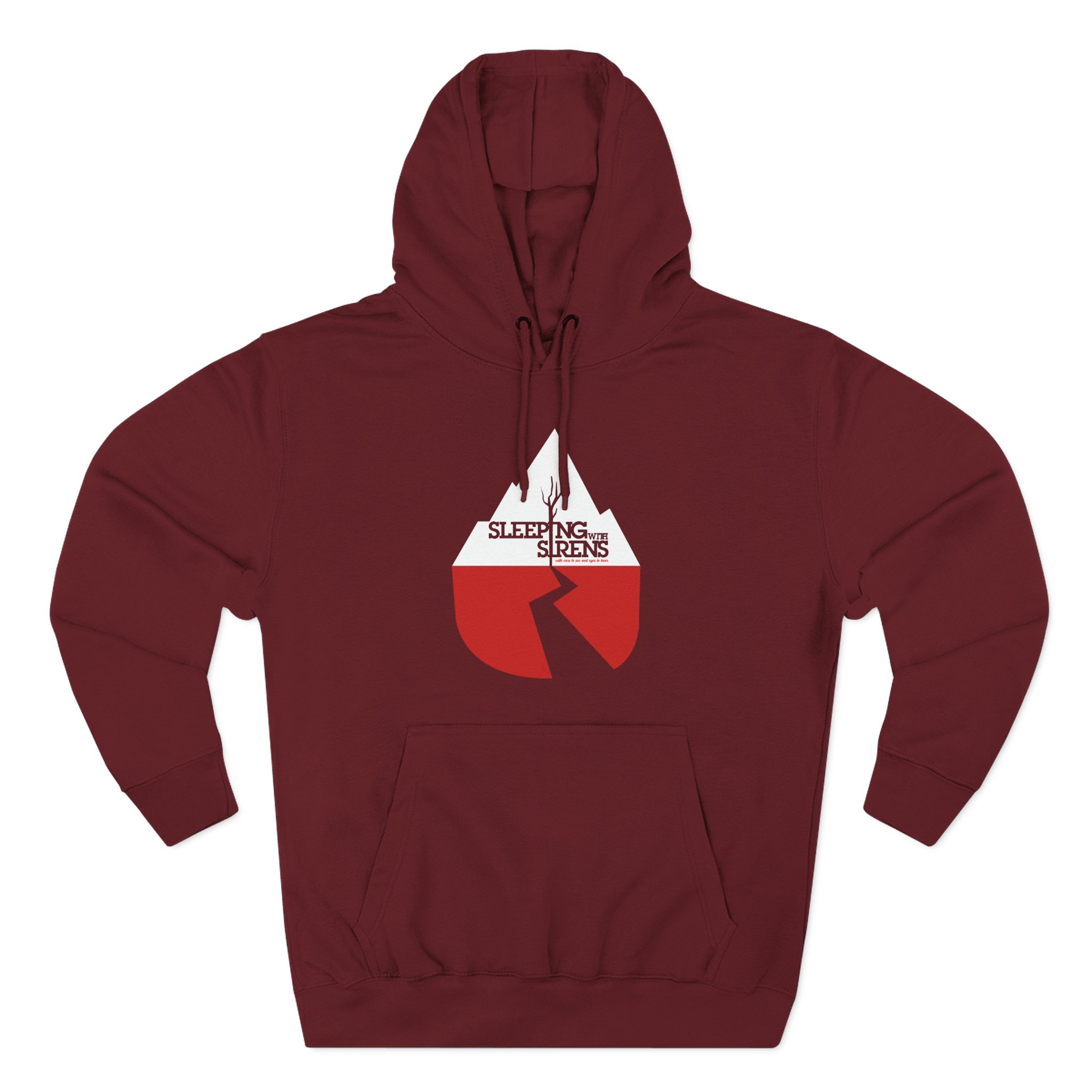 Sleeping With Sirens With Ears to See and Eyes to Hear Album Three-Panel Fleece Hoodie