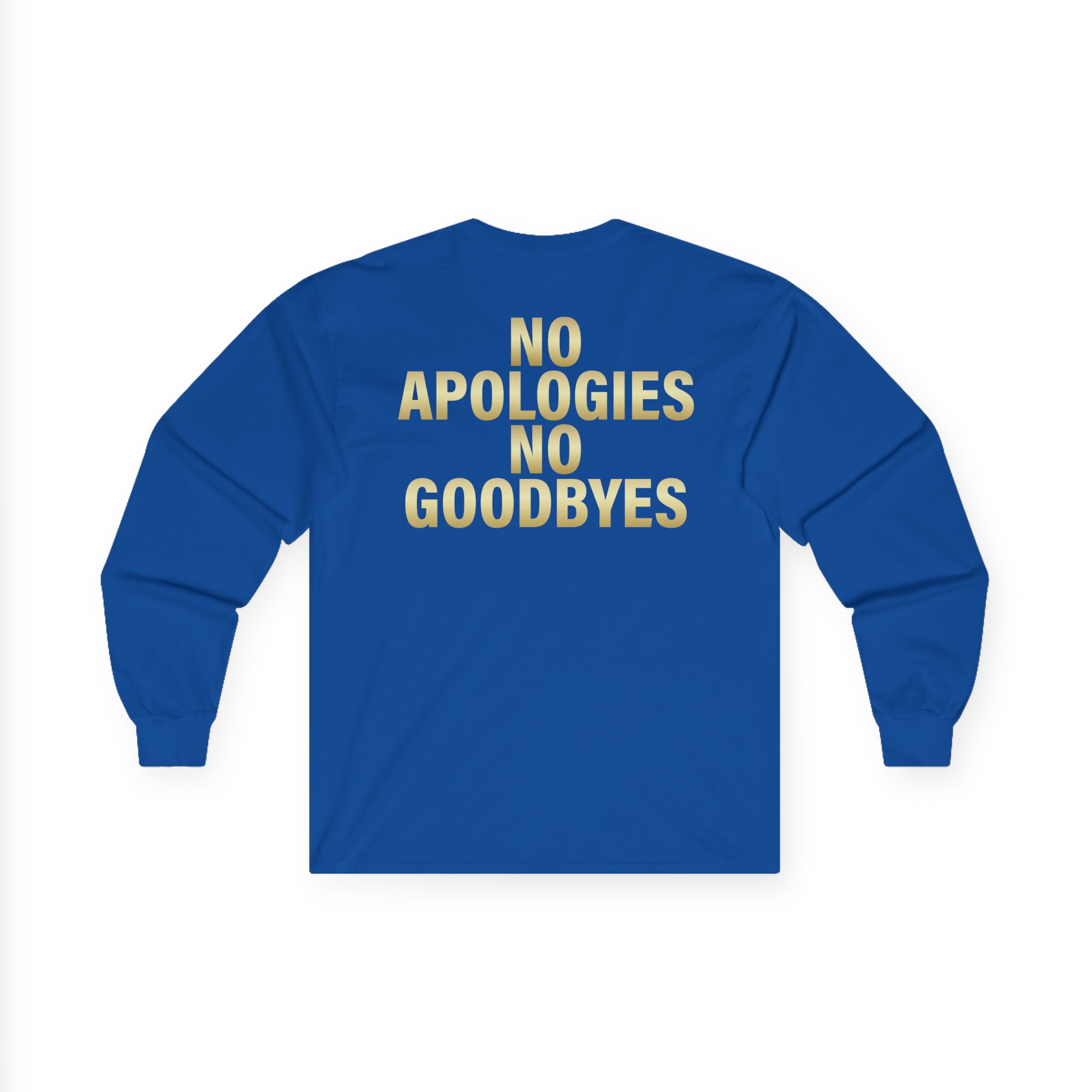 Spite No Apologies Foil Unisex Ultra Cotton Long Sleeve Tee