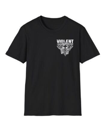 Violent Soho Blazin Skull Unisex Softstyle T-Shirt