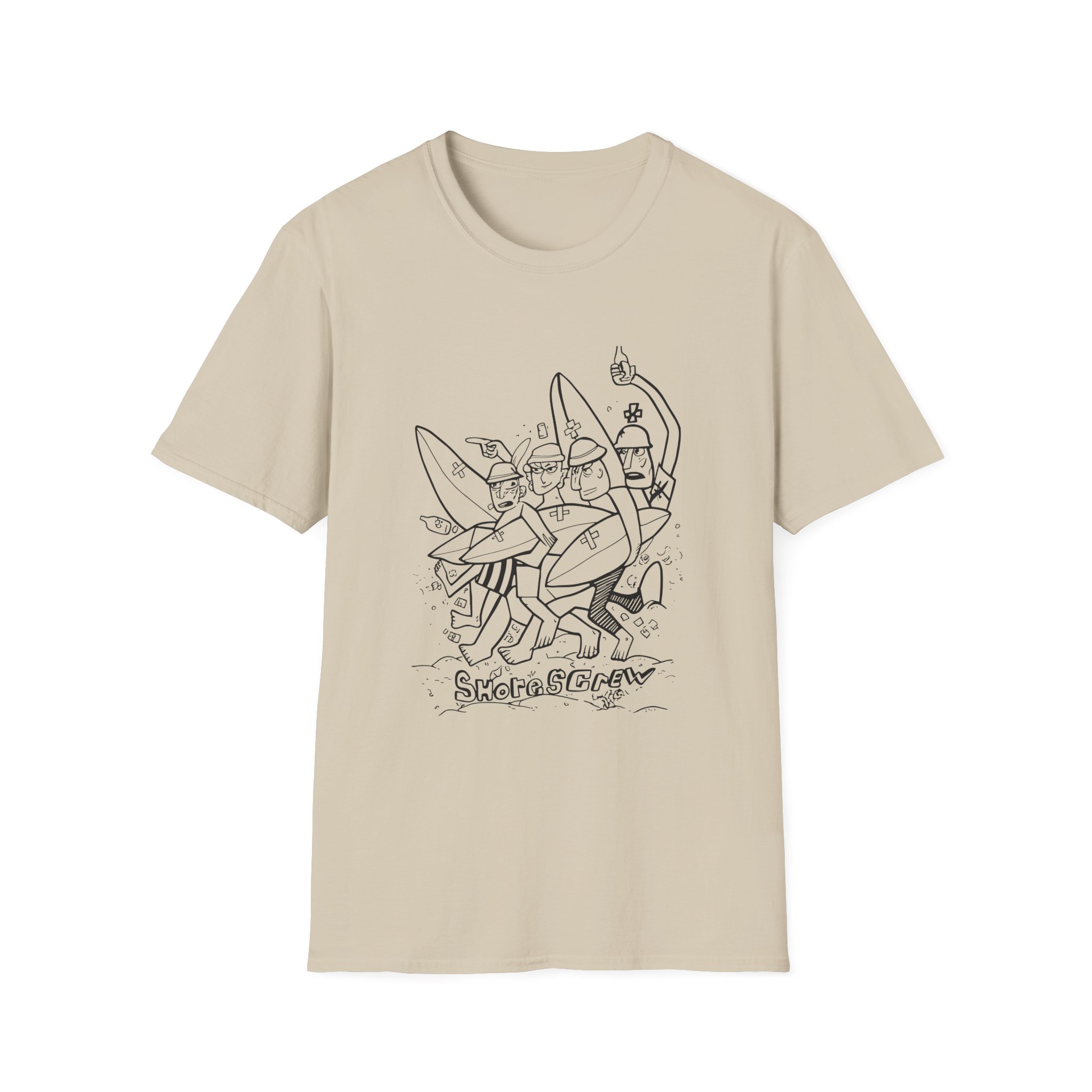 Surf Gang Unisex Softstyle T-Shirt