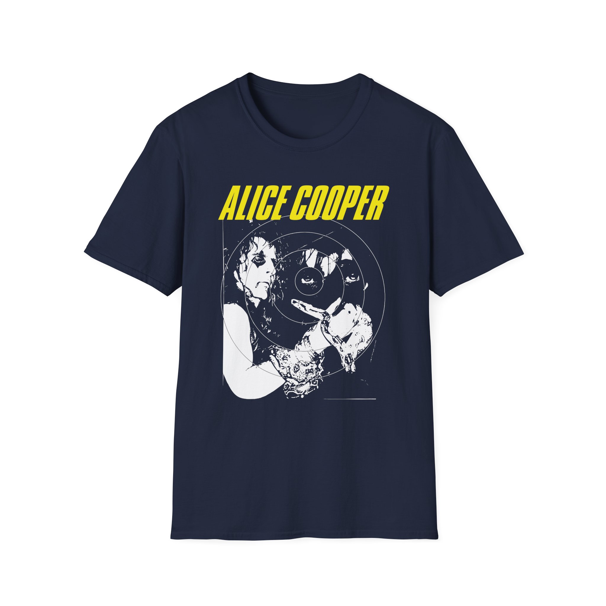 Alice Cooper Radial Horror Unisex Softstyle T-Shirt