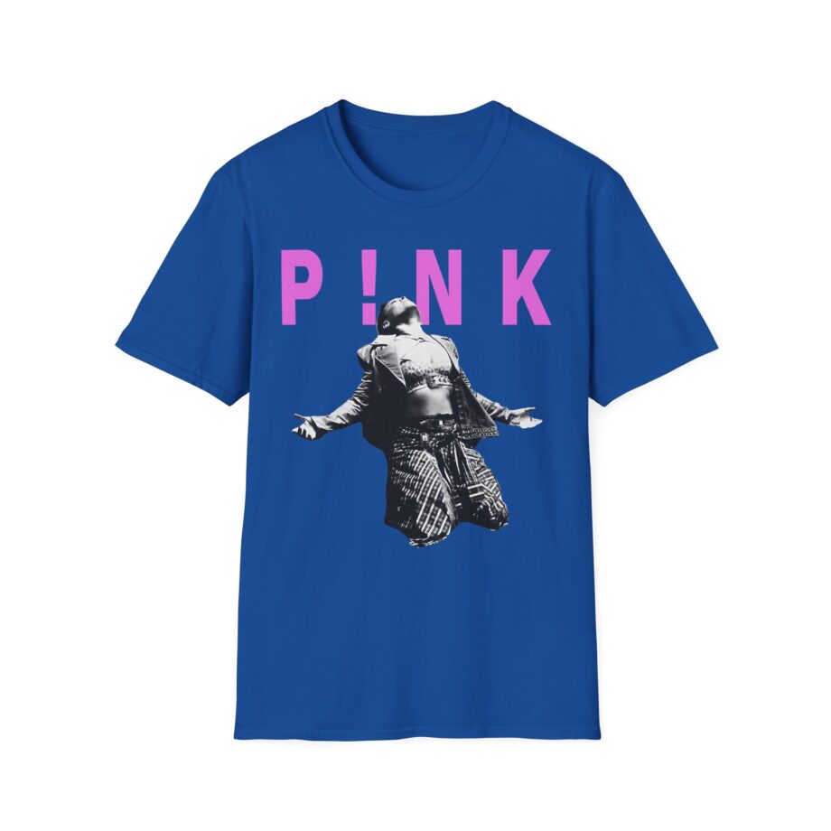 Pink Trustfall Praise Unisex Softstyle T-Shirt