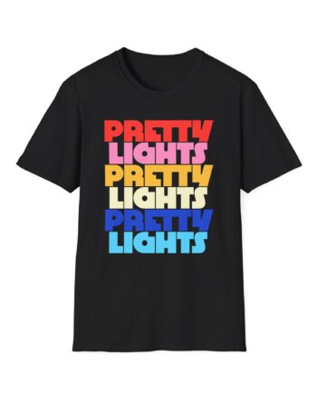 Pretty Lights Rainbow Unisex Softstyle T-Shirt