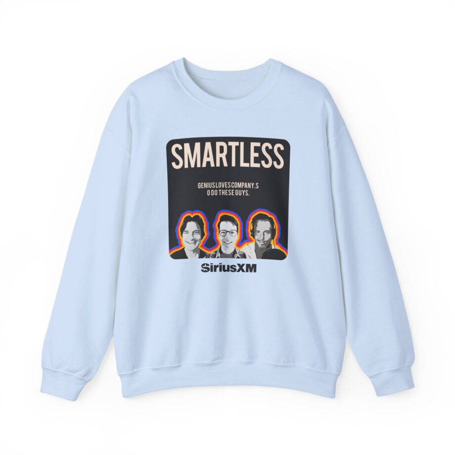 Smartless Genius Loves Company Logo Unisex Heavy Blend™ Crewneck Sweatshirt