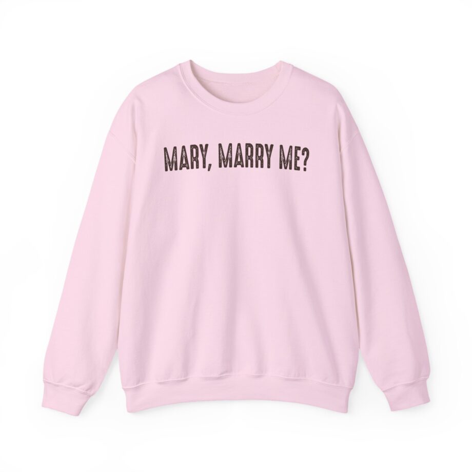 Royel Otis Mary Marry Me Faded Powder Unisex Heavy Blend™ Crewneck Sweatshirt