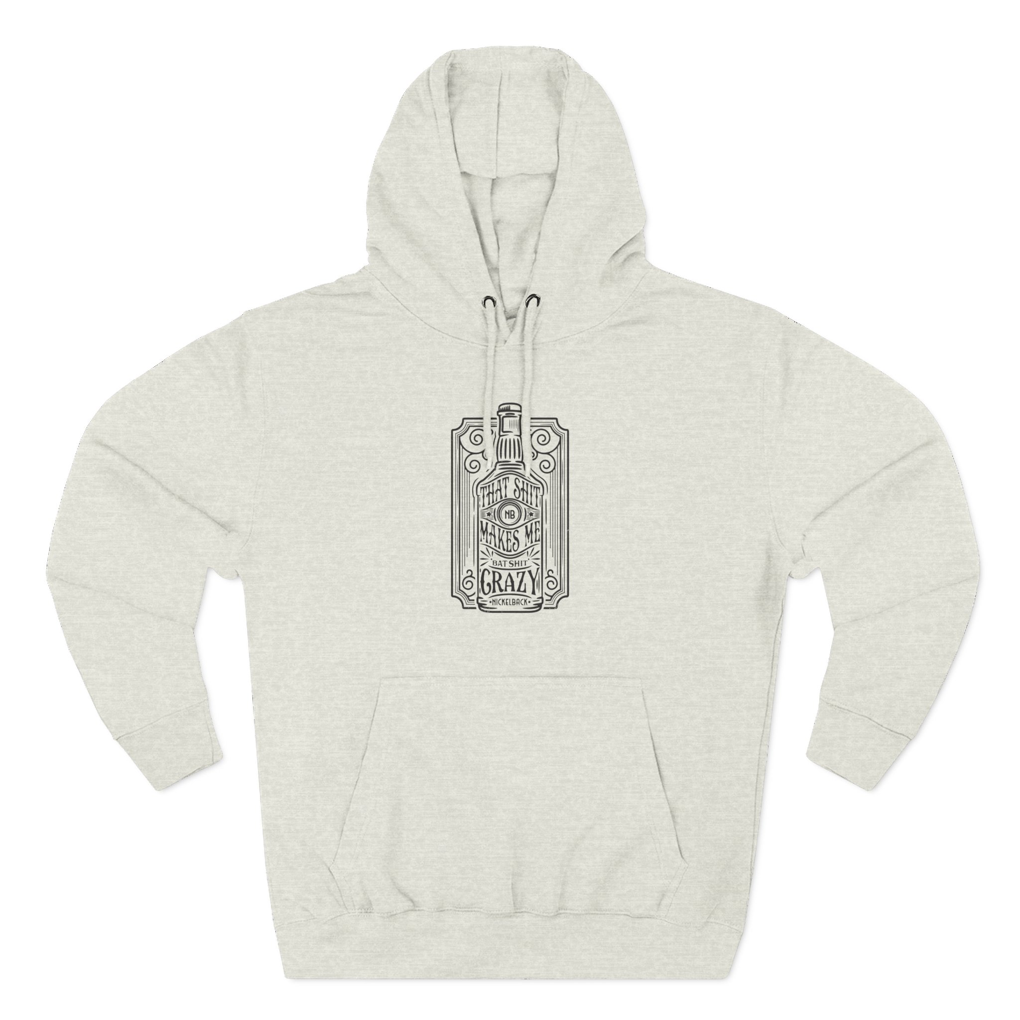 Nickelback Batshit Crazy Three-Panel Fleece Hoodie