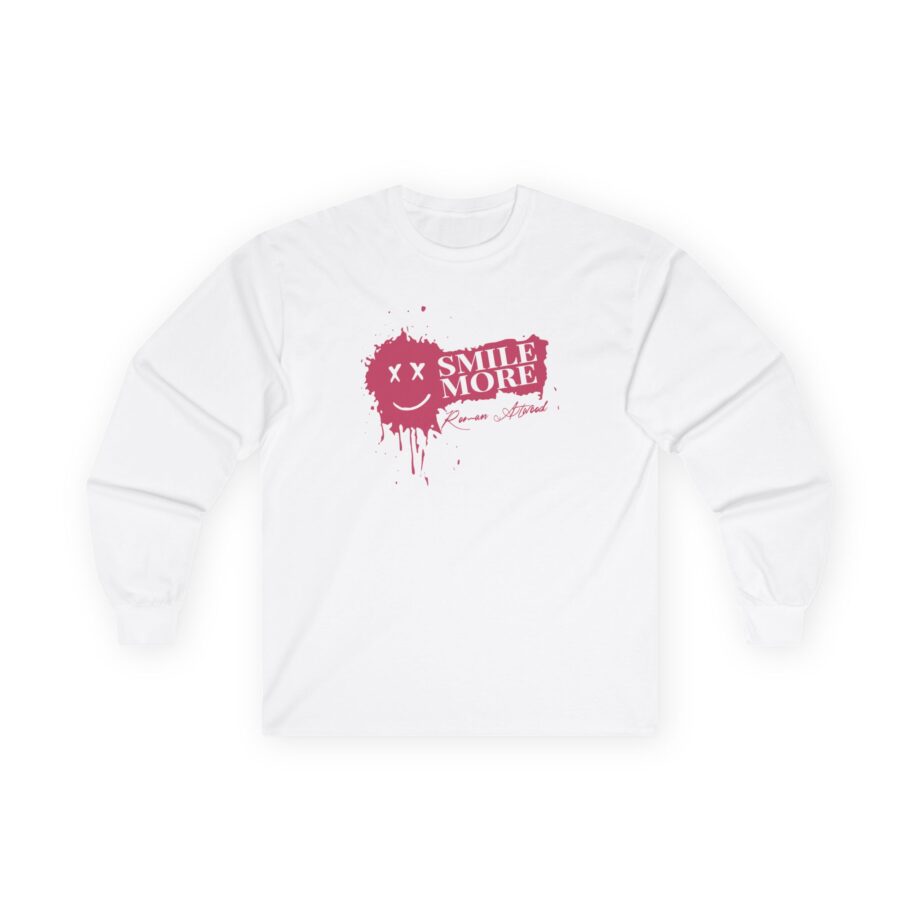 Roman Atwood Smile More Unisex Ultra Cotton Long Sleeve Tee