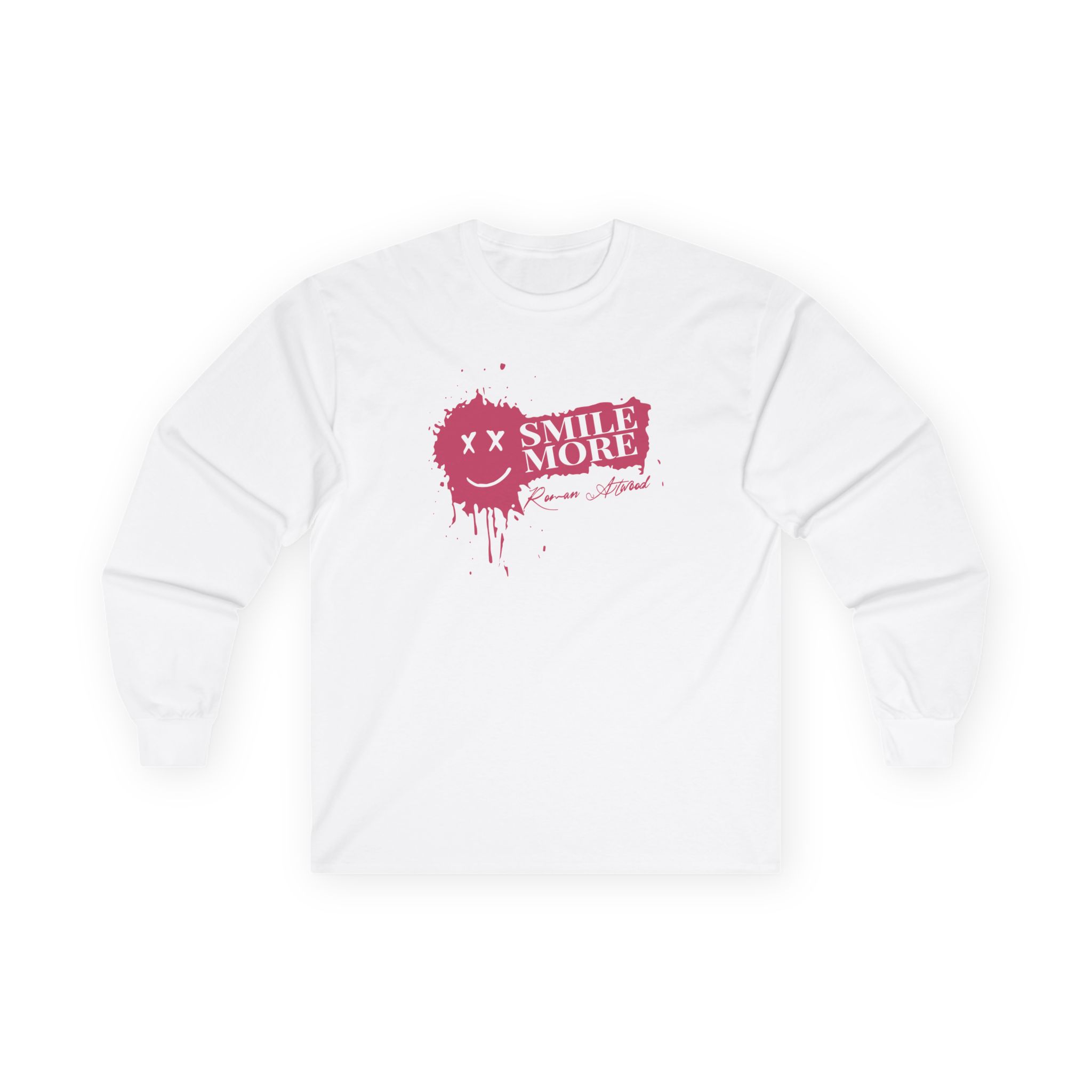 Roman Atwood Smile More Unisex Ultra Cotton Long Sleeve Tee