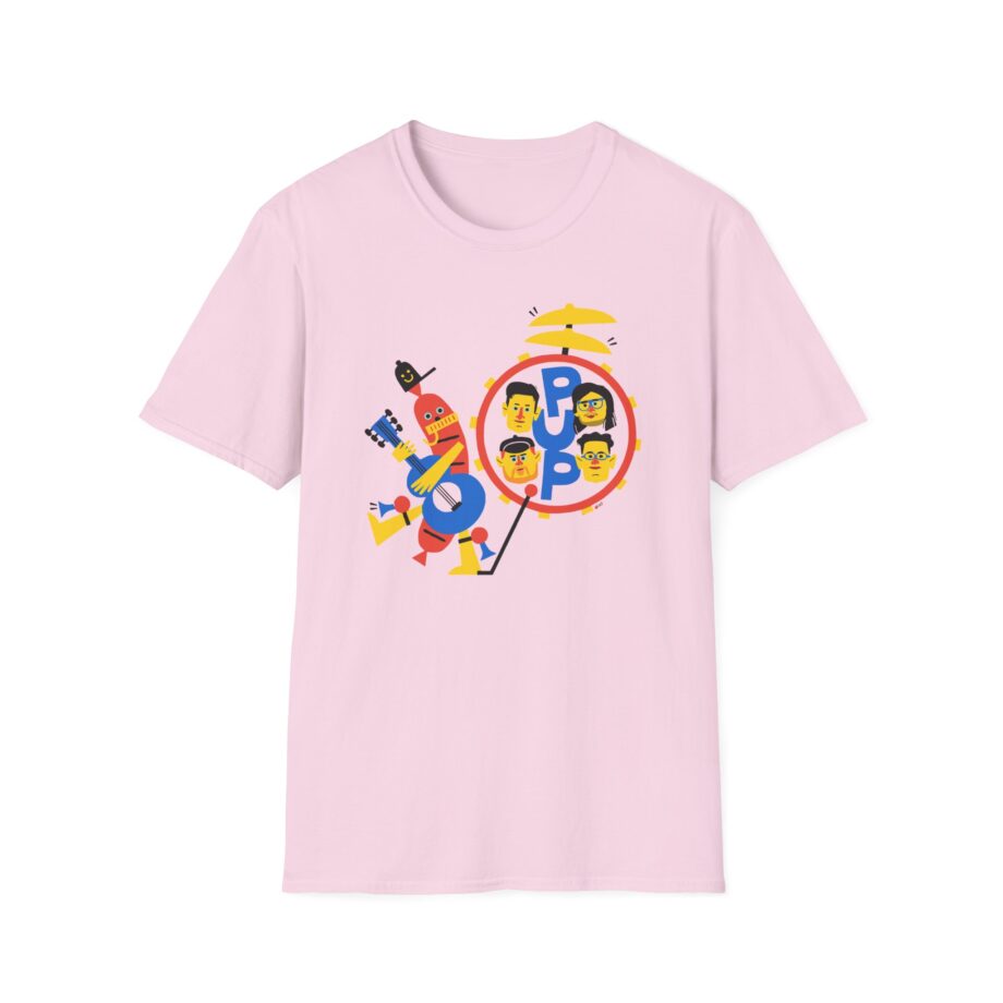 Pup Band of Wiener Unisex Softstyle T-Shirt