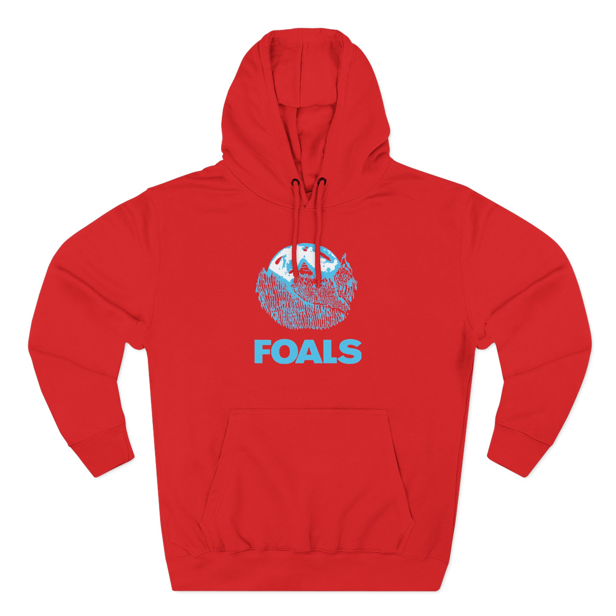 Foals Full Moon Logo Three-Panel Fleece Hoodie