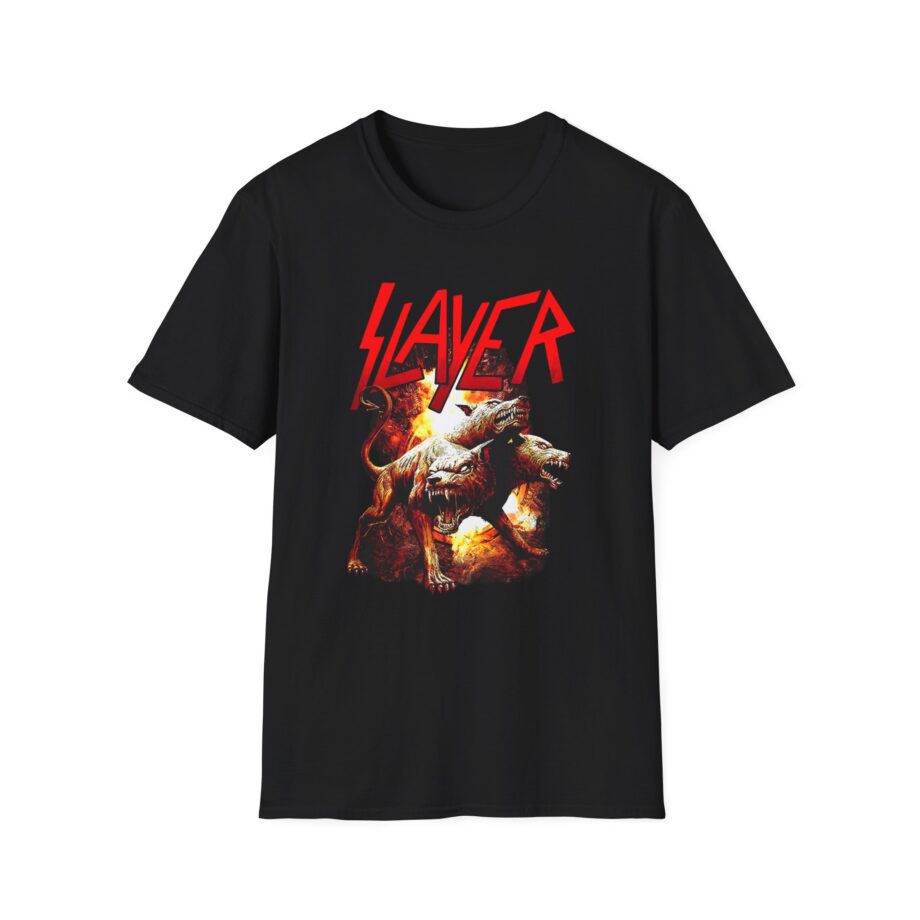 Slayer Cerberus Rising Unisex Softstyle T-Shirt