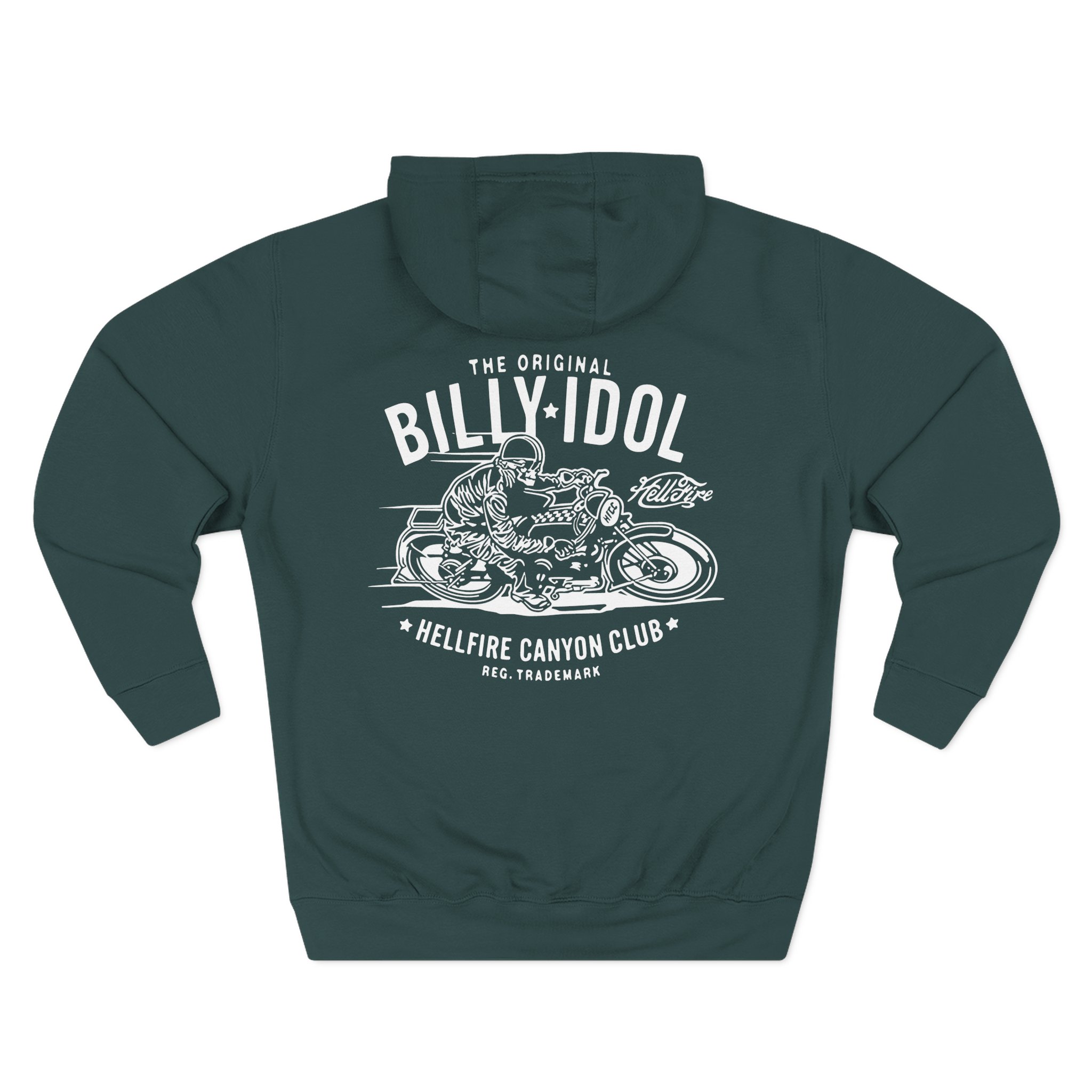 Billy Idol the Original Hellfire Canyon Club Three-Panel Fleece Hoodie