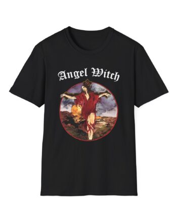 Angel Witch Burn The White Witch Unisex Softstyle T-Shirt