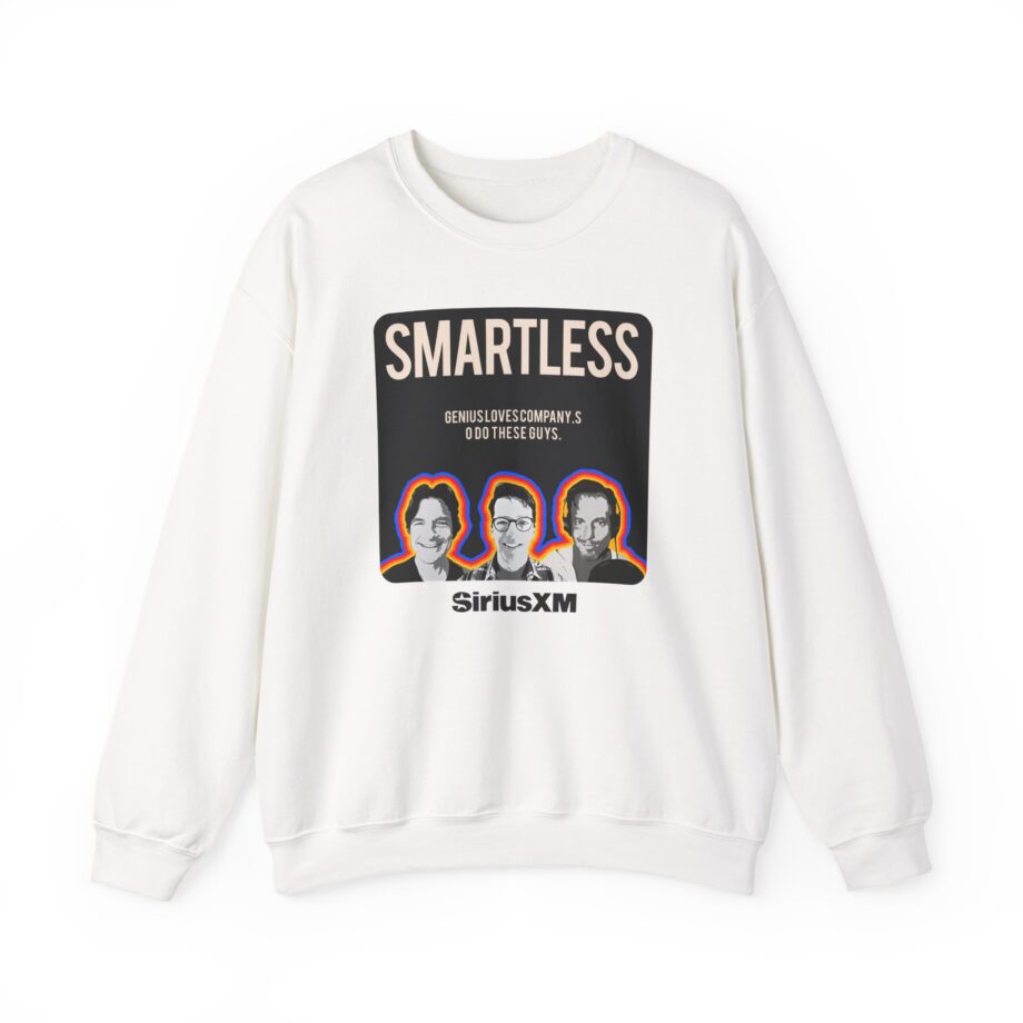 Smartless Genius Loves Company Logo Unisex Heavy Blend™ Crewneck Sweatshirt