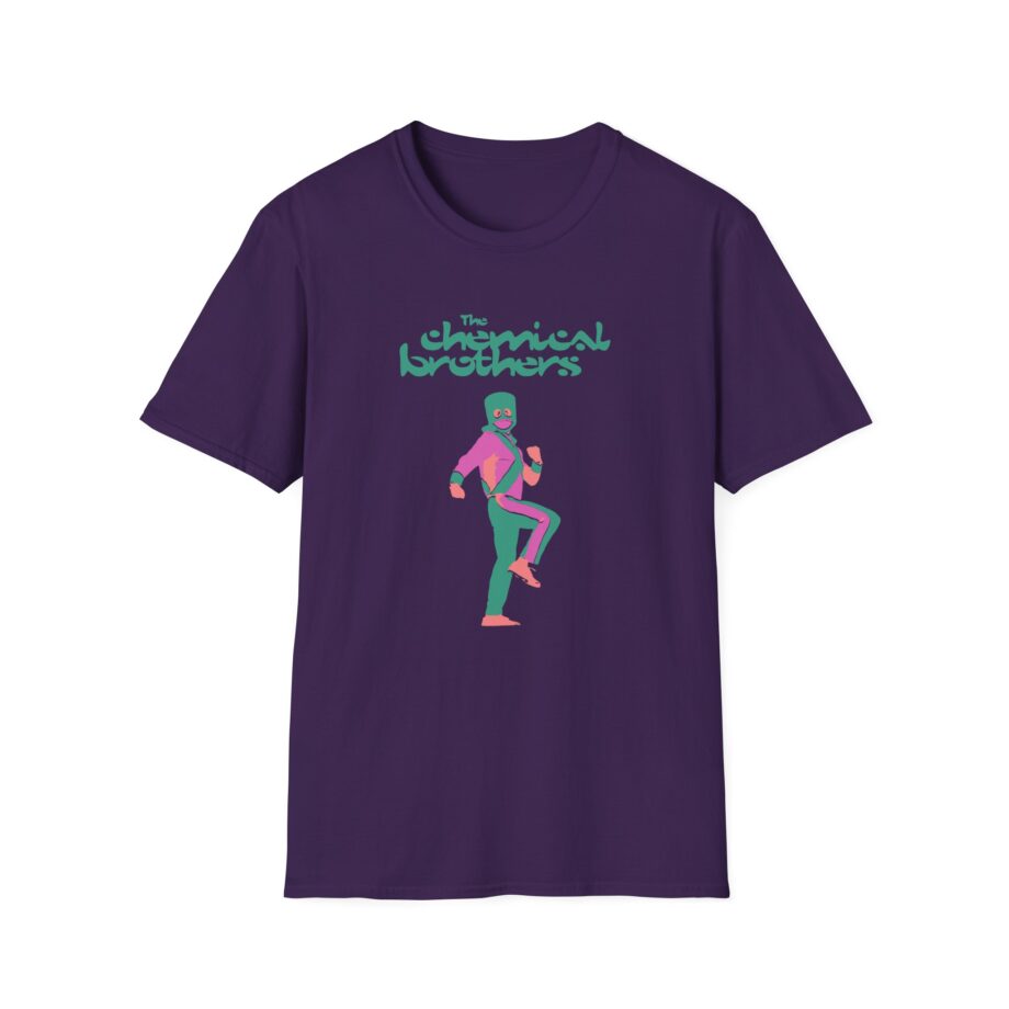 The Chemical Brothers No Reason Marching Man Unisex Softstyle T-Shirt
