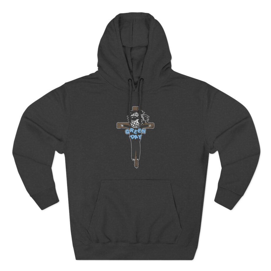 Green Day Savior Three-Panel Fleece Hoodie
