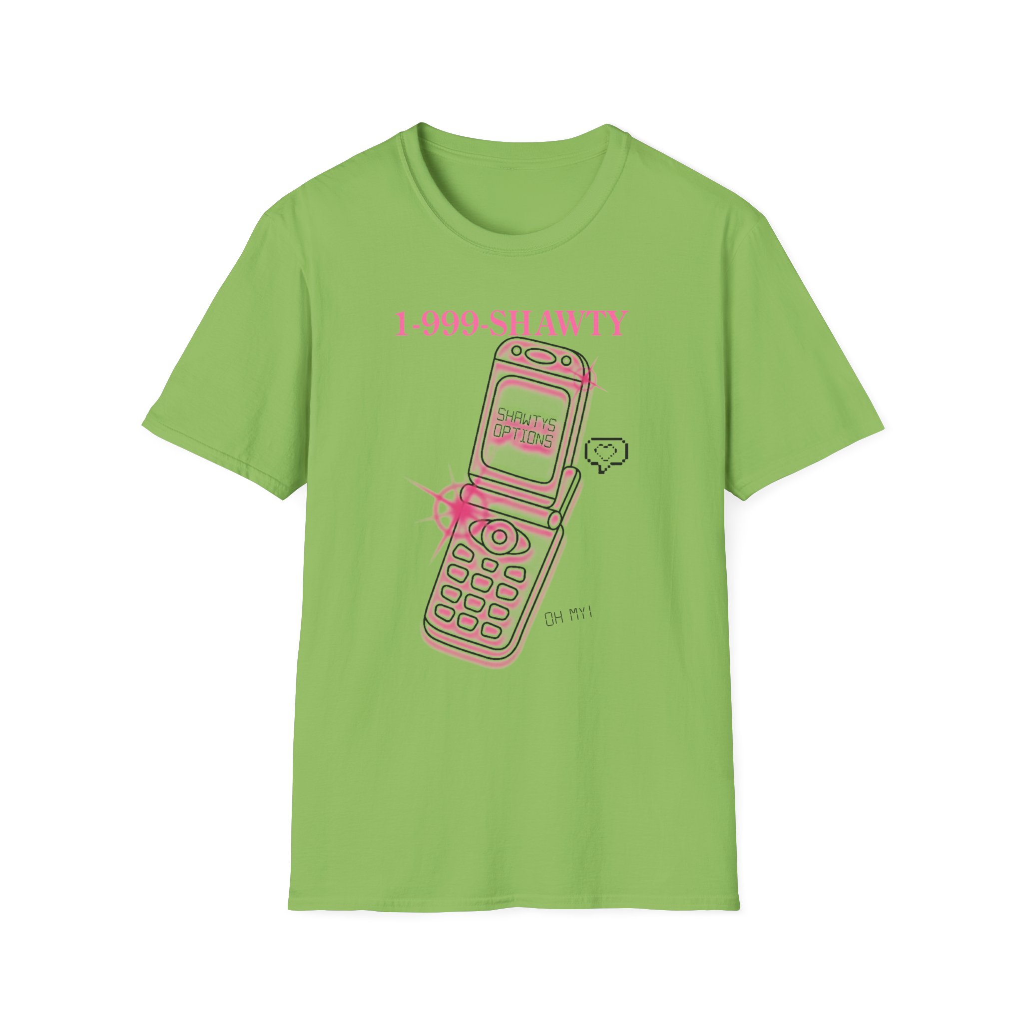 Shawty Bae Shawty Hotline Unisex Softstyle T-Shirt