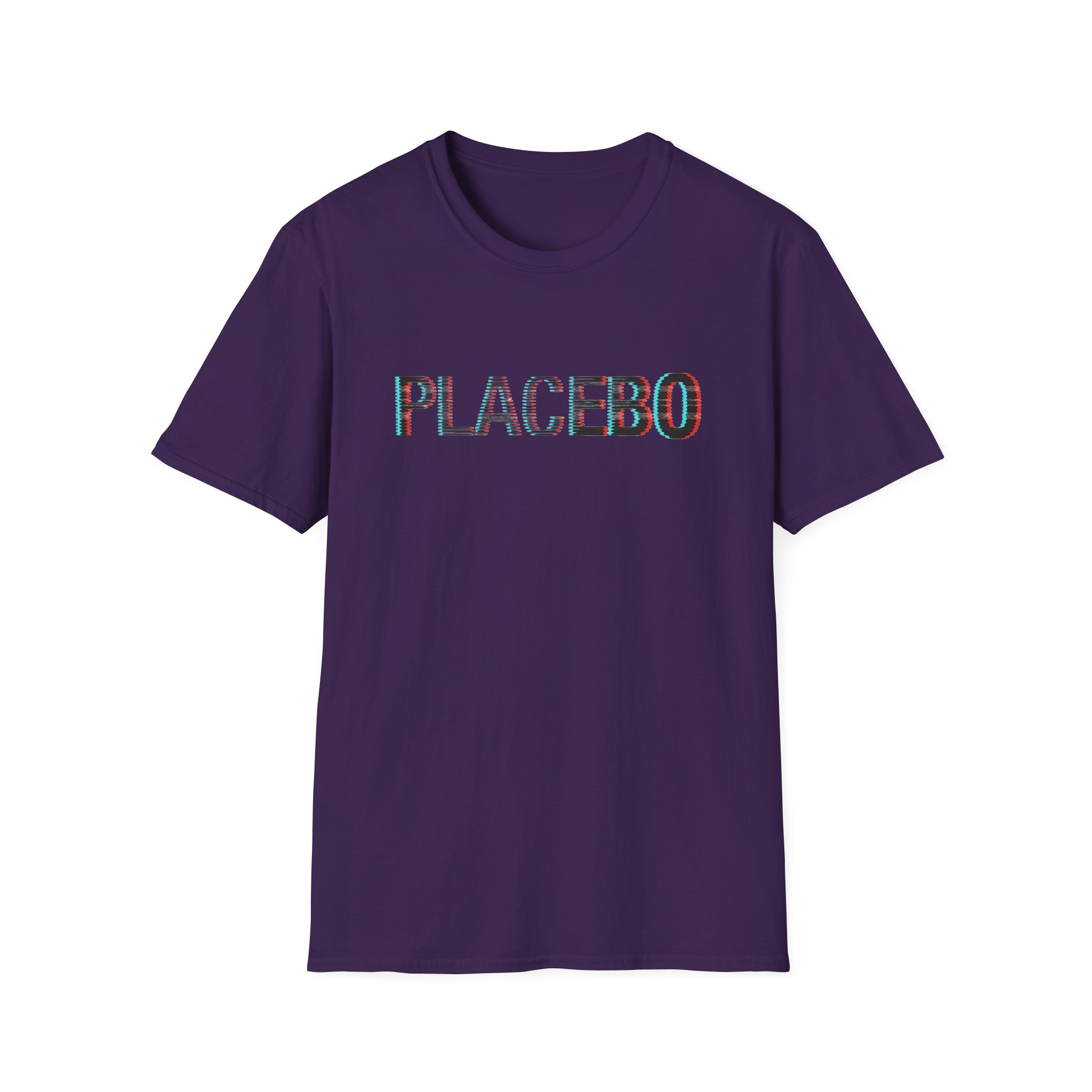 Placebo Glitch Logo Unisex Softstyle T-Shirt